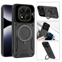 Casing ponsel multifungsi, pelindung telepon genggam tahan guncangan untuk Redmi 15C 14C 15 A5 Note 14 Pro Plus Xiaomi 17 Pro Max Poco M7 F7 TPU PC