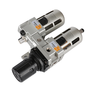 ชุดกรองลมแรงดันสูงอะลูมิเนียม AC1010~5010 พร้อมตัวควบคุมแรงดันลม ชิ้นส่วนนิวแมติกส์ ยูนิต FRL ยูนิต Ac Smc - Product Image 5