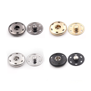 Kit bouton-pression double face en métal accessoires de vêtement pour vêtements - Product Image 4