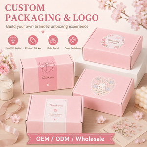 Scatola in Cartone Ondulato Personalizzata OEM per Spedizioni, Imballaggio per E-Commerce, Vendita al Dettaglio e all'Ingrosso - Product Image 4
