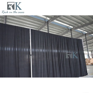 Black Lightproof Drapery Telescopic Uprights <b>Pipe</b> Pole Backdrop Stand - Product Image 3