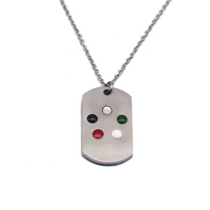 Pendentif scalaire quantique <span class=keywords><strong>de</strong></span> <span class=keywords><strong>lave</strong></span> Offre Spéciale breloques <span class=keywords><strong>de</strong></span> bijoux <span class=keywords><strong>de</strong></span> conception d'énergie collier arc-en-ciel personnalisé avec des pierres saines colorées - Product Image 3