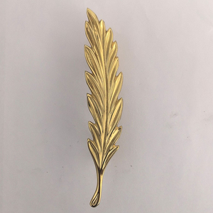 Luxury Creative Brass Floral Leaf Pull Apartment Hotel Decorative Furniture Hardware Drawer Cabinet <strong>Door</strong> Wardrobe Handle <strong>Knobs</strong> - Product Image 6