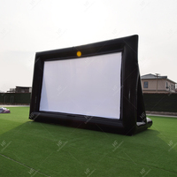 Écran de cinéma gonflable de Offre Spéciale et écran de cinéma gonflable de projecteur extérieur avec la chaise gonflable