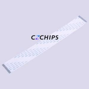 JS10A-24P-200-4-8 FFC Cable (Flexible Flat Cable) P=1mm Connector 24P 1mm 0.3mm Non-Inverting - Product Image 1