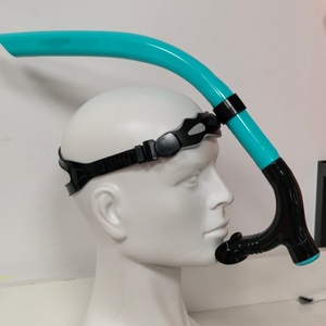 Tubo de Snorkel Personalizado con Logotipo para Natación y Buceo, Tubo de Respiración Frontal para Adultos - Product Image 1