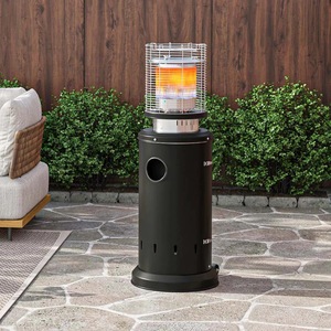 Chauffe-terrasse extérieur moderne à flamme de gaz GPL avec élément chauffant en quartz pour patio et camping – Offre spéciale - Product Image 6
