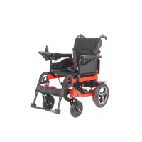 Fauteuil roulant électrique pour enfants, pliable côté gauche-droite, modèle compact mini avec fonctions de sécurité avancées 500156