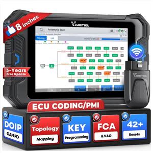 USA US Europa Lokales Lager VDIAGTOOL VD80BT Auto-Ecu-Programmier gerät Drahtloses Autoschlüssel-Umprogrammierungs-Tool PK XTOOL D8W - Product Image 1
