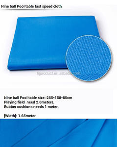 स्नूकर और बिलियर्ड खिलाड़ियों के लिए त्वरित गति मानक फास्ट पूल टेबल कपड़े 9-बॉल पूल बिलियर्ड टेबल कपड़े 9 फीट - Product Image 4