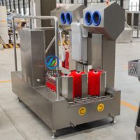 All-in-one hygiënestation laarzenwasmachine met handwasdesinfectie en -droging voor voedingsfabrieken