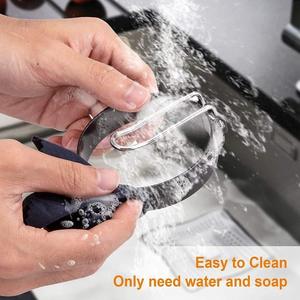 <span class=keywords><strong>Amazon</strong></span> Offre Spéciale outils de cuisine antiadhésif rond professionnel, ensemble d'anneaux d'œufs, moule à Omelette pour œufs frits - Product Image 5