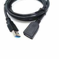Cable Extensor USB 2.0 de Alta Calidad con Carga Rápida de 5A, Ecológico, con Blindaje de Cobre Trenzado y Revestimiento de PVC, Macho