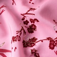 Tela de lámina de impresión Digital de alta calidad, diseño personalizado, Impresión de lámina, tela Koshibo brillante para vestido de noche
