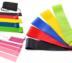 Bán Buôn Tùy Chỉnh Tập Thể Dục Vòng Ban Nhạc Làm Cho Của Riêng Bạn Latex Kháng Ban Nhạc Thiết Lập Với Logo Ban Nhạc Đàn Hồi Cho Tập Thể Dục - Product Image 6