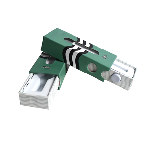 <span class=keywords><strong>Caja</strong></span> de papel de cajón deslizante Regis mate de colofonia viva de alta calidad personalizada resistente a los niños, papel de embalaje de cartucho de 1 Gr con mi logotipo - Product Image 4