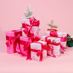 Stock personnalisé 80g de papier d'emballage coloré de haute qualité 43*300 cm Papier d'emballage cadeau pour emballage de Noël - Product Image 3