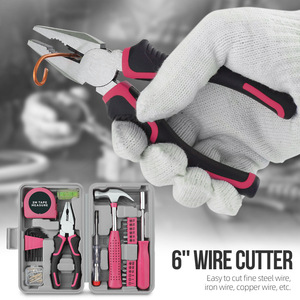 Kit d'outils pour la maison Ximeng de 59 pièces avec tournevis, pinces et clés pour les réparations domestiques - Product Image 4