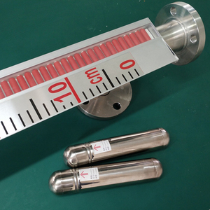Sensor de Nivel Industrial Magnético a Prueba de Explosiones con Solapa, Medidor de Nivel de Agua/Aceite Tipo Tubo de Vidrio de 1m/2m - Product Image 2