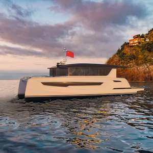 XJZJ Comercial de lujo 42 pies/13,02 M Yate de fibra de vidrio FUERA DE BORDA Pesca Transporte de pasajeros Ríos - Product Image 1