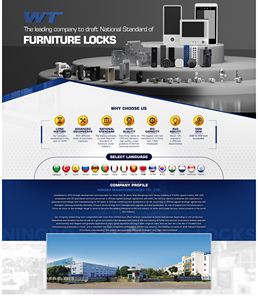 Sinh trắc học thông minh Keyless Khóa vân tay thông minh WT S-2025 nhỏ bằng phẳng nhỏ vân tay khóa điện tử - Product Image 5