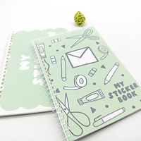 Livre d'autocollants de dessins animés, autocollants en vinyle imperméables réutilisables, pour enfants et adultes, bricolage, scrapbooking, journal, ordinateur portable, ensemble d'autocollants décoratifs