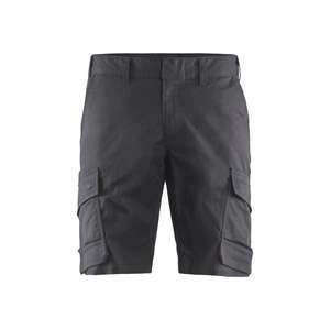 BLAKLADER - 144618329699C52 Industry shorts <b>stretch</b> Mid grey/<b>Black</b> - EAN 7330509758236 WORK <b>TROUSERS</b> WORK SHORTS - Product Image 1