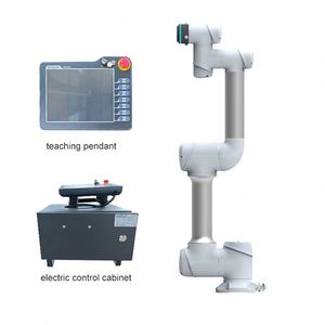 Bras robot collaboratif ROS à 6 axes avec boîte de vitesses et moteur, charge utile de 3 kg, entraînement servo-électrique haute précision et composants PLC essentiels - Product Image 1