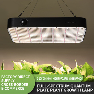 Lámpara <span class=keywords><strong>de</strong></span> <span class=keywords><strong>Cultivo</strong></span> <span class=keywords><strong>de</strong></span> Plantas <span class=keywords><strong>de</strong></span> Espectro Completo Quantum Plate <span class=keywords><strong>de</strong></span> 100-300W para Uso en Interiores, Iluminación <span class=keywords><strong>LED</strong></span> para Plantas en Invernaderos, <span class=keywords><strong>Cultivo</strong></span> Agrícola - Product Image 1