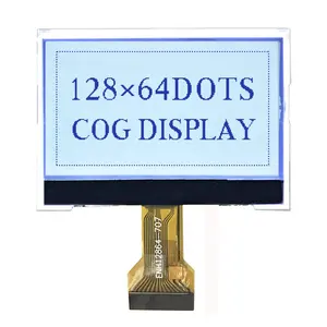 Nhà Cung Cấp Trung Quốc Kích Thước Phổ Biến 128X64 LCD Đồ Họa Hiển Thị Tùy Chỉnh LCD Cho Thiết Bị Cầm Tay Module Hiển Thị