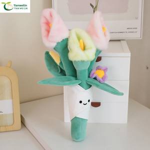 <span class=keywords><strong>Serie</strong></span> de Ramos de Flores, Juguete de Peluche Divertido, Simulación de Flores para Agarrar con <span class=keywords><strong>la</strong></span> Mano, Regalo de Cumpleaños para Mejor Amiga - Product Image 3
