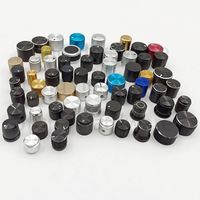 Boutons de commande de volume USB en plastique, métal, aluminium, moletés, avec panneau de montage pour amplificateur, Misumi