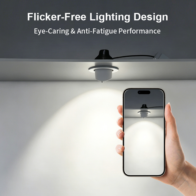 Rotate LED Trunk Light Elephant Recessed Ceiling Lamp Adjustable COB LED Spot Down Light Spotlights Gimbal LED Downlight