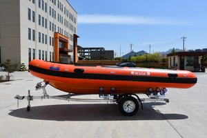 Hedia 4.8m <span class=keywords><strong>16</strong></span> <span class=keywords><strong>pieds</strong></span> coque en aluminium rigide <span class=keywords><strong>bateau</strong></span> gonflable Hypalon Rib 480 avec moteur - Product Image 3