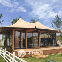 Tente Lodge de Luxe pour Hôtels et Complexes de Glamping, Hébergement et Accueil Haut de Gamme en Plein Air