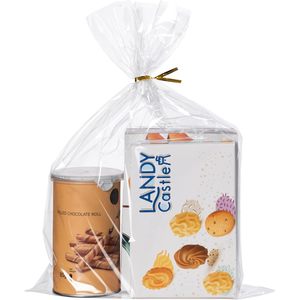 100 Bolsas de Celofán Transparentes para Regalo, Bolsas de Plástico OPP de 10x14 Pulgadas para Dulces y Regalos con 100 Lazos de Alambre para Regalo - Product Image 1