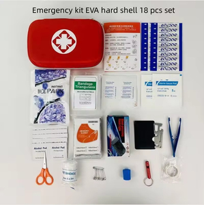 Trousse de premiers secours Eva, boîte de premiers secours d'urgence, trousse de survie portable pour l'extérieur, sac Eva, trousse de randonnée, étuis Eva pour automobile - Product Image 2