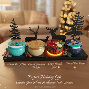 Gliway Home Decor Candle Holders Handcrafted Elegant Durable Eco-Friendly Festive Atmosphere Iron Art Material Rectangle - Product Image 5