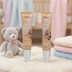 Tube souple cosmétique personnalisé en plastique de 30 ml avec bouchon pompe pour crème BB, crème CC, fond de teint, lotion – Emballage vide - Product Image 4