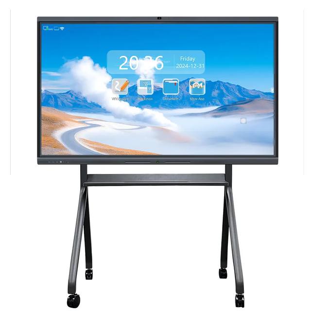 Customize Available Smart Board Touch Screen 4K Interactive Whiteboard TV 65 Inch Flat Panel for Education