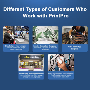 PrintPro, gran oferta barata, máquina de impresión de alta calidad, pintura 3D, impresora Vertical para decoración de pared, impresora de pared - Product Image 2