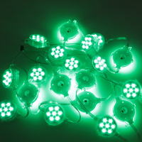 Éclairage LED Pixel RGB permanent pour façade de bâtiment, profil en cuivre extérieur 50 mm, éclairage de Noël, pierres précieuses, indice de protection IP67, garantie 2 ans