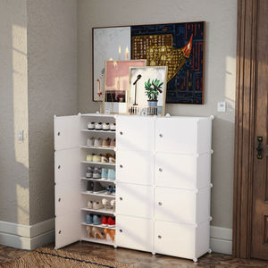 Ropero de Plástico para Bebé Organizador de Zapatos Caja de Almacenamiento Zapatero - Product Image 1