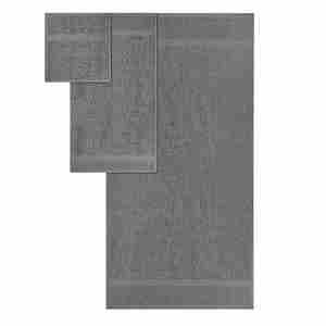 Luxury 5-Star Hotel Bath <b>Towel</b> Set Solid Color 100% Cotton Dobby Bordered <b>Shower</b> Hand <b>Towels</b> Antimicrobial Oeko-Tex Certified - Product Image 2