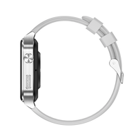 Reloj Inteligente E100 Square de 1.85 Pulgadas con ECG, Resistente al Agua IP68, Llamadas por BT, Monitor de Ritmo Cardíaco, Multideporte, para Android e iOS, para Hombres, Mujeres, Parejas