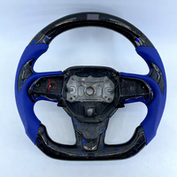 Volant de course en fibre de carbone RPPF LED compatible avec Chrysler 300