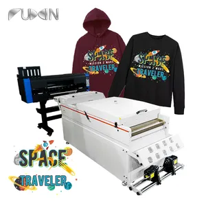 FuXin Heat Transfer T-shirt Printing PET Film White Ink Jet Machine Supplier 60cm Digital Inkjet I1600 DTF Printer