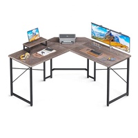 Mesa de computación para juegos de Altura ajustable en forma de L