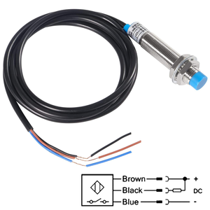 Sensore <span class=keywords><strong>di</strong></span> <span class=keywords><strong>Prossimità</strong></span> Induttivo Cilindrico M12 Non Schermato T NPN NC DC 10-30V con Distanza <span class=keywords><strong>di</strong></span> Rilevamento - Product Image 4