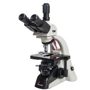 Phenix Manufacture PH100 40X-1600X Portable Adjustable Binocular Microscope For Clinical Trial